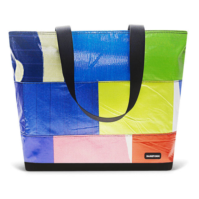 Patchwork Zippered Blake Tote