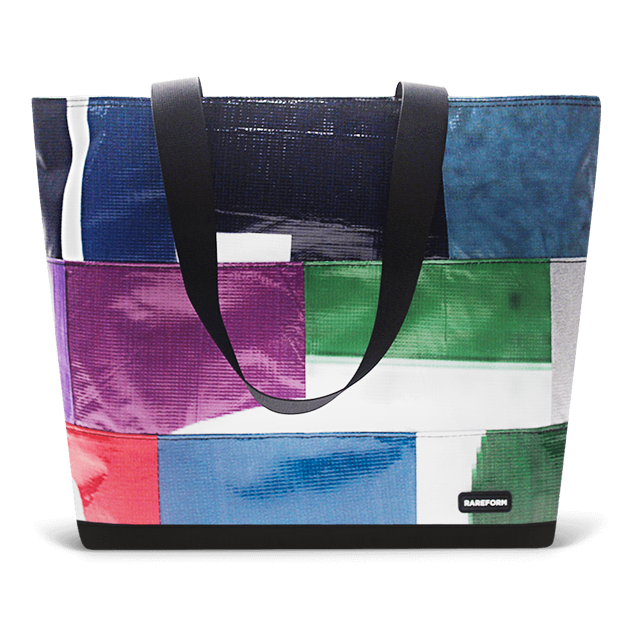 Patchwork Zippered Blake Tote