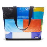 Patchwork Zippered Blake Tote