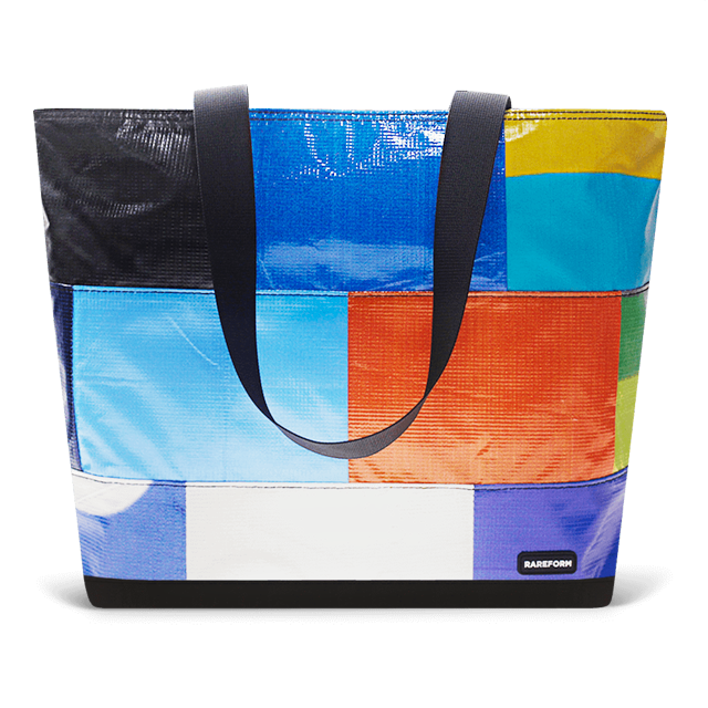 Patchwork Zippered Blake Tote