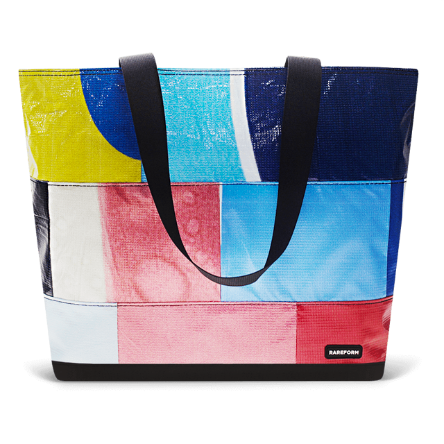 Patchwork Zippered Blake Tote
