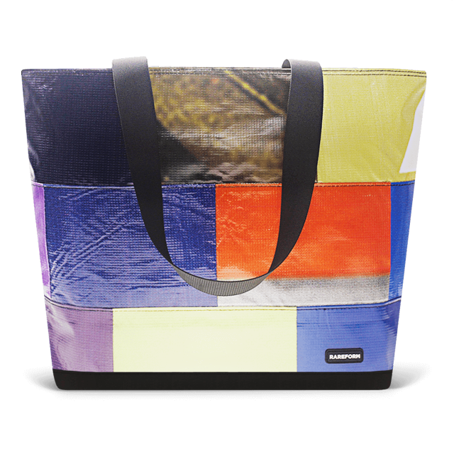 Patchwork Zippered Blake Tote