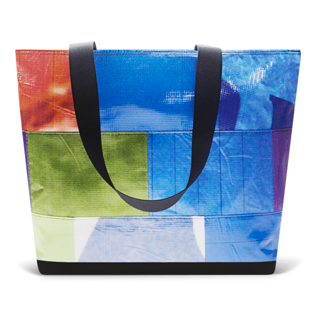 Patchwork Zippered Blake Tote