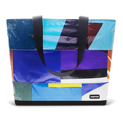 Patchwork Zippered Blake Tote