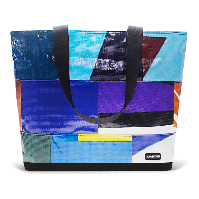 Patchwork Zippered Blake Tote