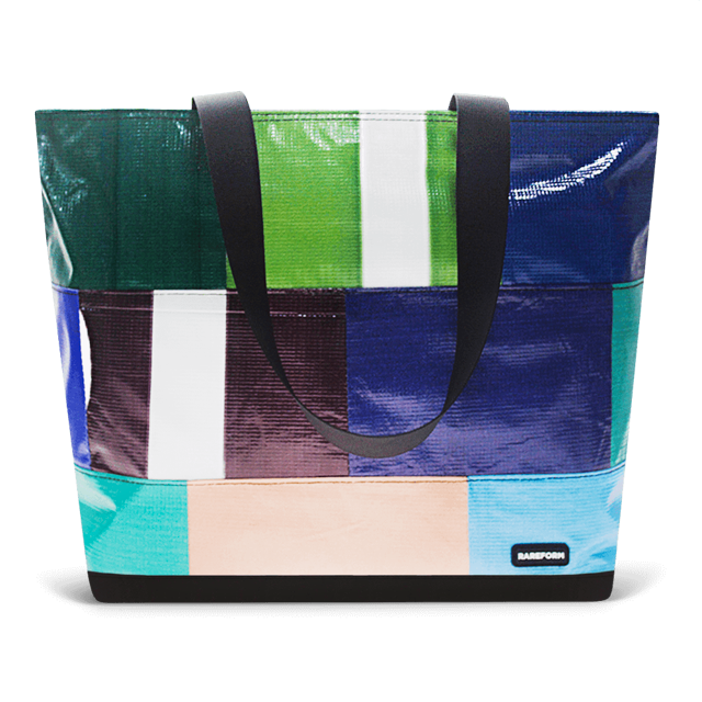 Patchwork Zippered Blake Tote