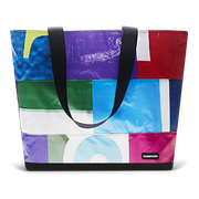 Patchwork Zippered Blake Tote