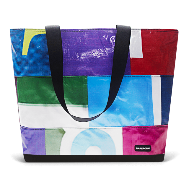 Patchwork Zippered Blake Tote