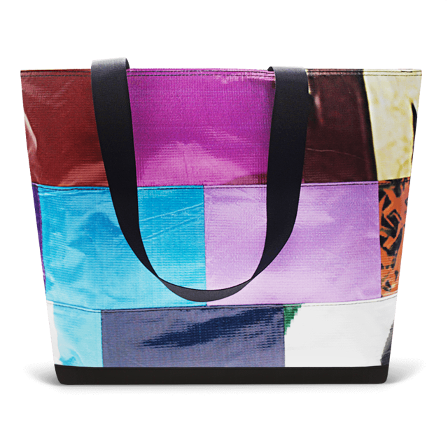Patchwork Zippered Blake Tote