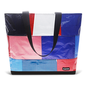Patchwork Zippered Blake Tote
