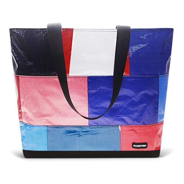 Patchwork Zippered Blake Tote