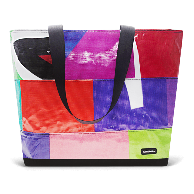 Patchwork Zippered Blake Tote