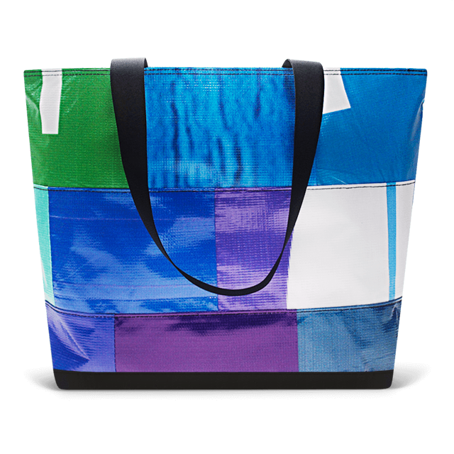 Patchwork Zippered Blake Tote