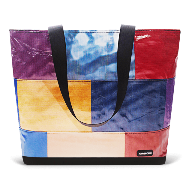 Patchwork Zippered Blake Tote