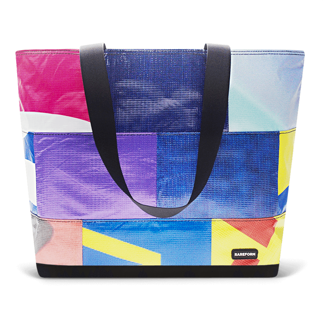 Patchwork Zippered Blake Tote