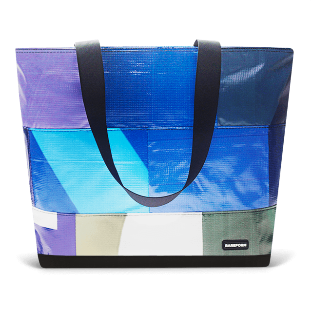 Patchwork Zippered Blake Tote