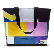 Patchwork Zippered Blake Tote