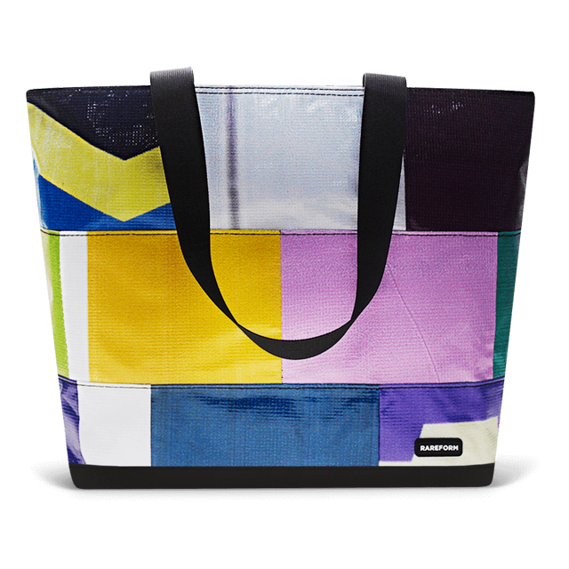 Patchwork Zippered Blake Tote