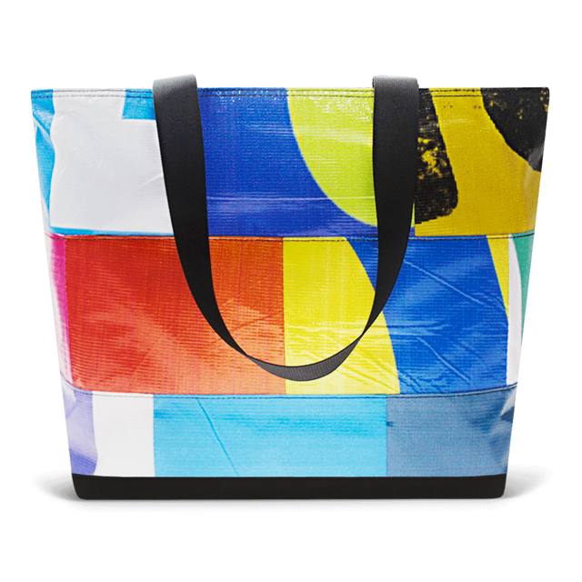Patchwork Zippered Blake Tote