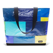Patchwork Zippered Blake Tote