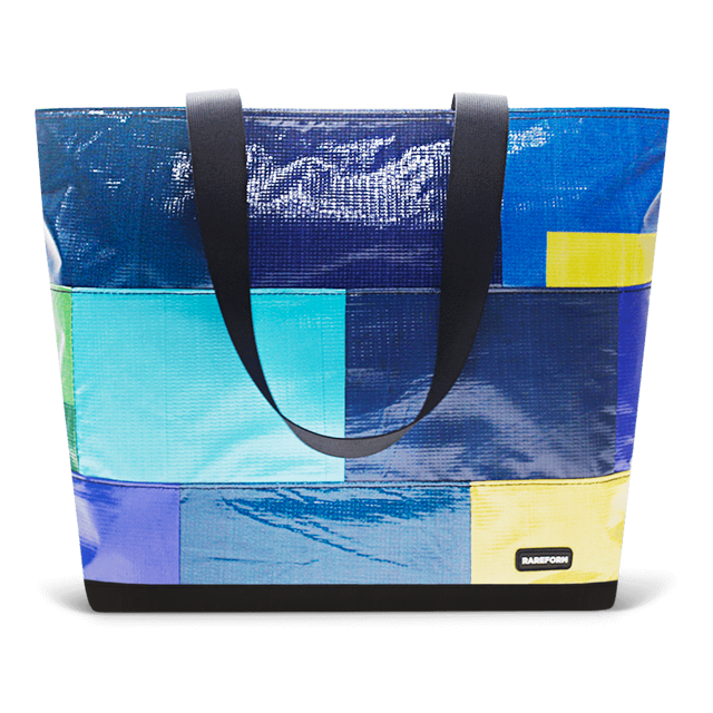 Patchwork Zippered Blake Tote
