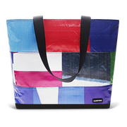 Patchwork Zippered Blake Tote
