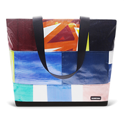 Patchwork Zippered Blake Tote