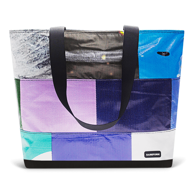 Patchwork Zippered Blake Tote