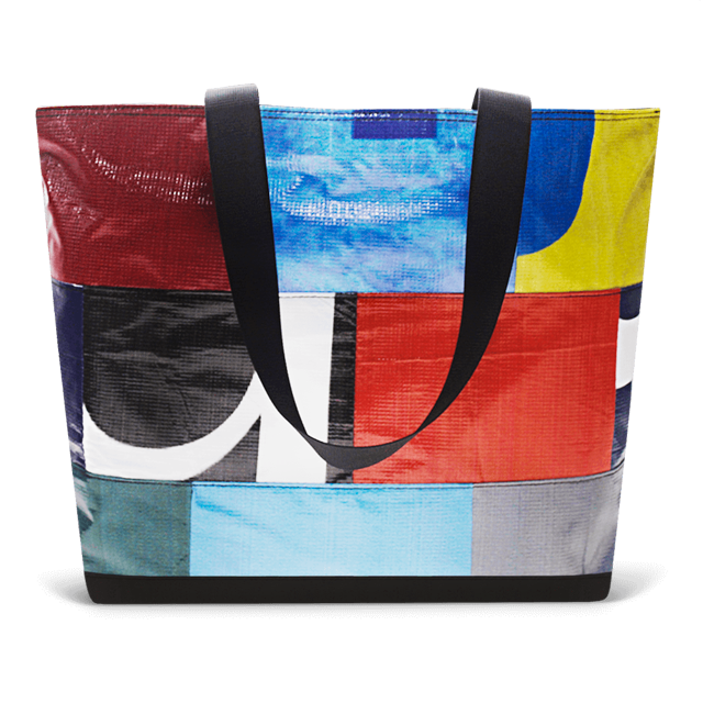 Patchwork Zippered Blake Tote
