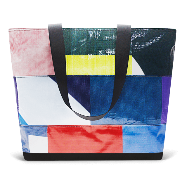 Patchwork Zippered Blake Tote