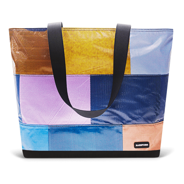 Patchwork Zippered Blake Tote