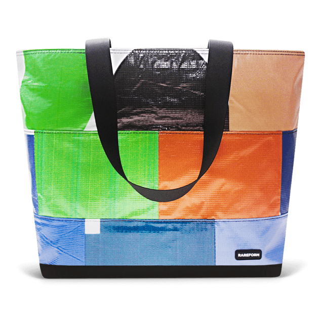 Patchwork Zippered Blake Tote