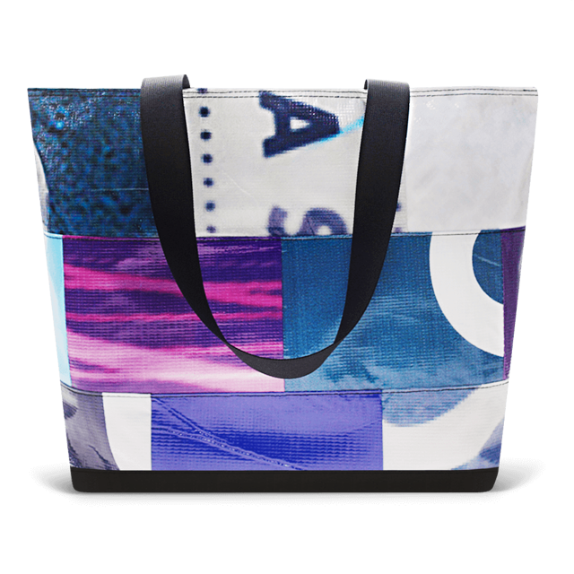 Patchwork Zippered Blake Tote