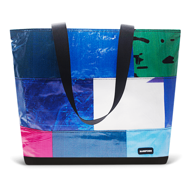 Patchwork Zippered Blake Tote