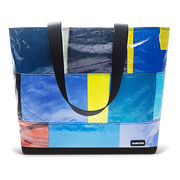 Patchwork Zippered Blake Tote