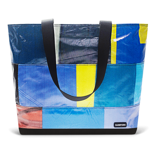 Patchwork Zippered Blake Tote