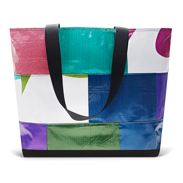 Patchwork Zippered Blake Tote