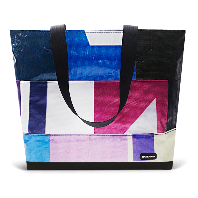 Patchwork Zippered Blake Tote