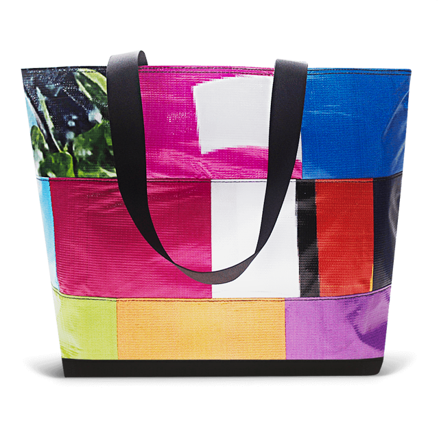 Patchwork Zippered Blake Tote