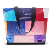 Patchwork Zippered Blake Tote