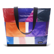 Patchwork Zippered Blake Tote