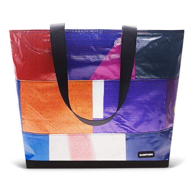 Patchwork Zippered Blake Tote