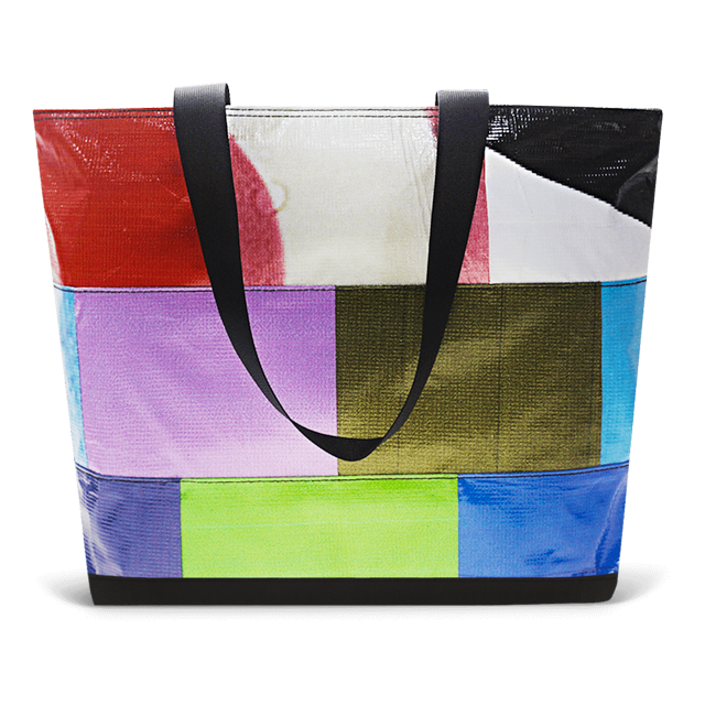 Patchwork Zippered Blake Tote