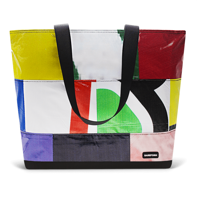 Patchwork Zippered Blake Tote