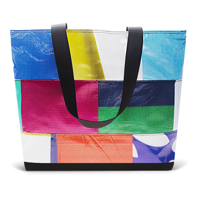 Patchwork Zippered Blake Tote