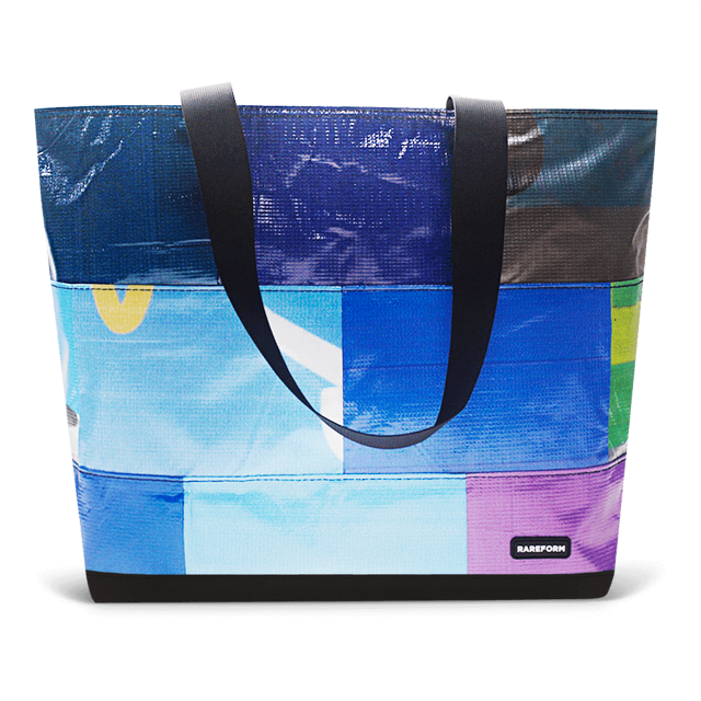 Patchwork Zippered Blake Tote
