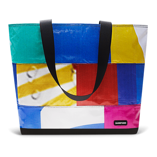 Patchwork Zippered Blake Tote