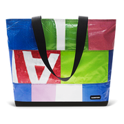 Patchwork Zippered Blake Tote