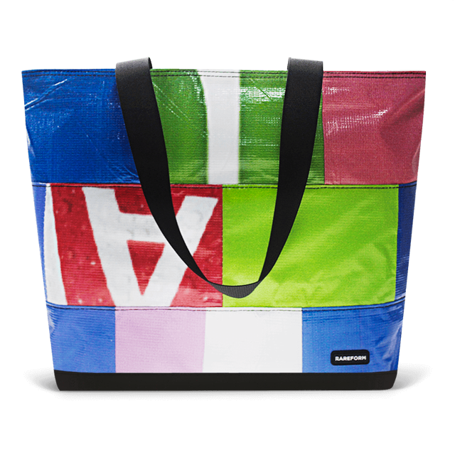 Patchwork Zippered Blake Tote