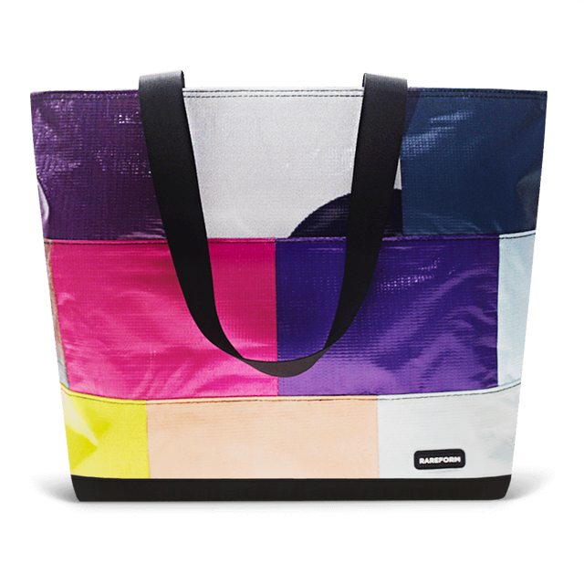 Patchwork Zippered Blake Tote